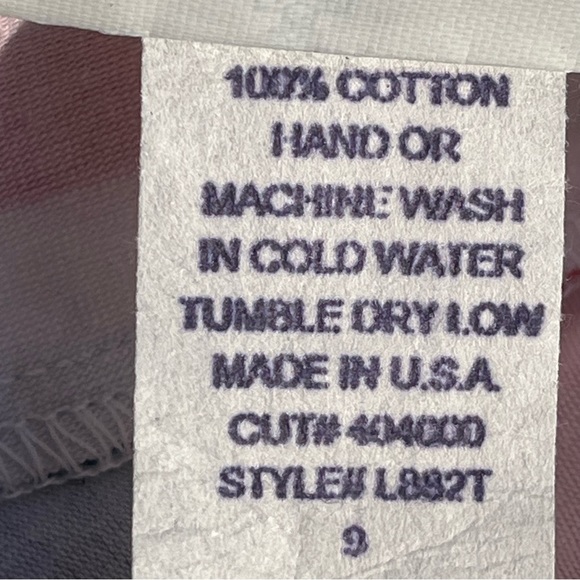 Vintage Deadstock Budweiser Flag Print Crop Tankini Swim Top - Size 9 - Picture 8 of 10